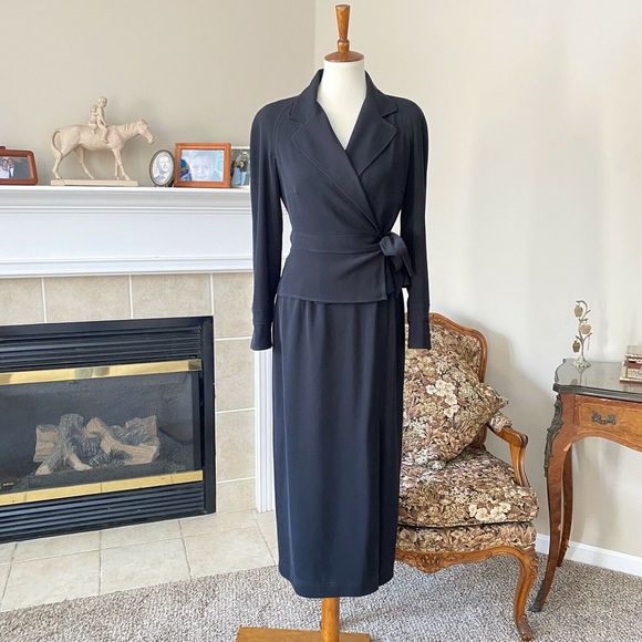 Jones New York Dresses & Skirts - Jones New York Evening Blazer Dress Black Size 4
